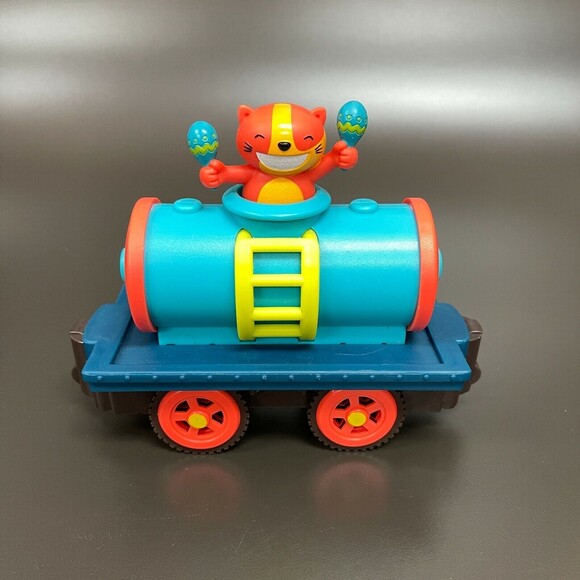 Maison Battat B. The Critter Express Train Twirling Cat Replacement Part Piece - Picture 1 of 7